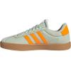 imageadidas Womens VL Court 30 SneakerLinen GreenCrew OrangeGold Metallic