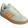 imageadidas Womens VL Court 30 SneakerLinen GreenCrew OrangeGold Metallic