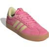 imageadidas Womens VL Court 30 SneakerPink FusionPowder YellowGold Metallic