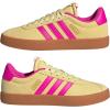 imageadidas Womens VL Court 30 SneakerPowder YellowShock PinkGold Metallic