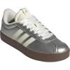 imageadidas Womens VL Court 30 SneakerSilver MetallicOff WhiteGum