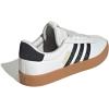 imageadidas Womens VL Court 30 SneakerWhiteBlackGold Metallic