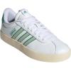 imageadidas Womens VL Court 30 SneakerWhiteBlueSemi Court Green