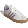 imageadidas Womens VL Court 30 SneakerWhitePreloved PurplePowder Plum
