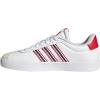 imageadidas Womens VL Court 30 SneakerWhiteTeam Navy BlueBetter Scarlet