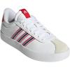imageadidas Womens VL Court 30 SneakerWhiteTeam Navy BlueBetter Scarlet