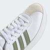 imageadidas Womens VL Court 30 SneakerWhiteTent GreenAlumina