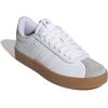 imageadidas Womens VL Court 30 SneakerWhiteWhiteSilver Metallic
