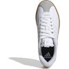 imageadidas Womens VL Court 30 SneakerWhiteWhiteSilver Metallic