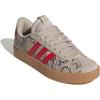 imageadidas Womens VL Court 30 SneakerWonder BeigeBetter ScarletGold Metallic