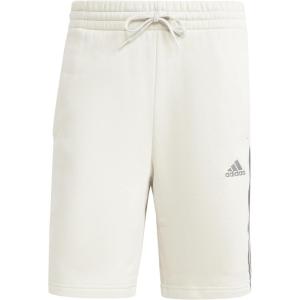imageadidas Mens Essentials Fleece 3Stripes ShortsAlumina