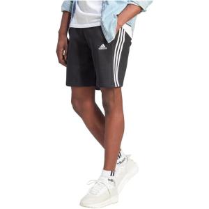 imageadidas Mens Essentials Fleece 3Stripes ShortsBlack