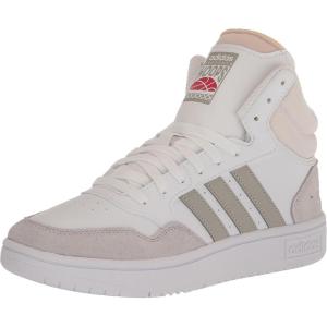 imageadidas Mens Hoops 30 Mid Basketball ShoeWhiteMetal GreyGrey One