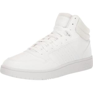 imageadidas Mens Hoops 30 Mid Basketball ShoeWhiteWhiteWhite
