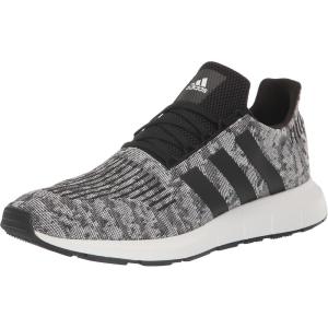 imageadidas Mens Swift Run 10 SneakerBlackBlackWhite