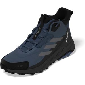 imageadidas Mens Terrex Anylander Mid Top Rainrdy HikingWonder SteelGreyBlack
