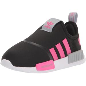 imageadidas UnisexChild NMD 360 SneakerBlackShock PinkHalo Silver