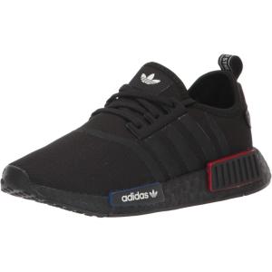 imageadidas UnisexChild NMDr1 C Little Kid SneakerBlackBlackGrey