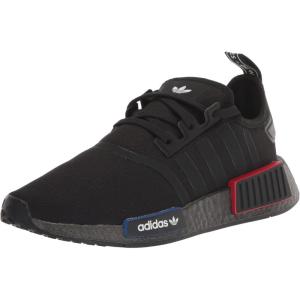 imageadidas UnisexChild NMDr1 C Little Kid SneakerBlackBlackGrey3