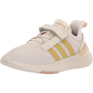 imageadidas UnisexChild Racer TR21 Running ShoeAluminaGold MetallicMagic Beige