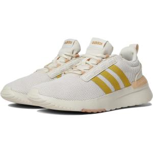 imageadidas UnisexChild Racer TR21 Running ShoeAluminagold Metallicmagic Beige