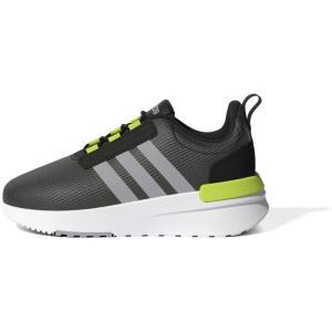 imageadidas UnisexChild Racer TR21 Running ShoeBlackHalo SilverSolar Yellow