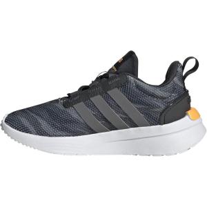 imageadidas UnisexChild Racer TR21 Running ShoeCarbonGreyBlack