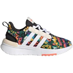 imageadidas UnisexChild Racer TR21 Running ShoeCore BlackCloud WhiteEcru Tint