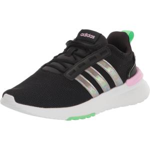 imageadidas UnisexChild Racer TR21 Running ShoeCore BlackCore BlackBeam Green