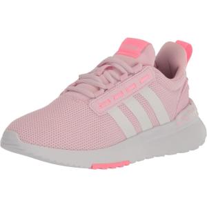 imageadidas UnisexChild Racer TR21 Running ShoePinkWhite