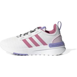 imageadidas UnisexChild Racer TR21 Running ShoeWhiteRose ToneClear Pink