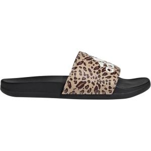 imageadidas Womens Adilette Comfort Slide SandalBlackOff WhiteMagic Beige