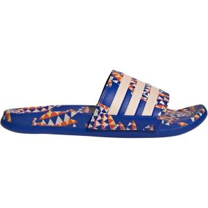 imageadidas Womens Adilette Comfort Slide SandalBold BlueBliss OrangeBold Blue