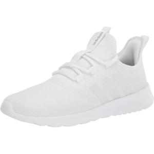 imageadidas Womens Cloudfoam Pure Running ShoeWhiteWhiteSilver Metallic
