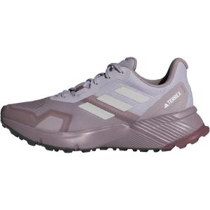 imageadidas Womens Trail Running ShoesPreloved Fig Grey One Quiet Crimson