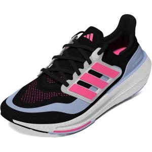 imageadidas Womens Ultraboost Light Running Shoes SneakerBlackLucid PinkBlue Dawn