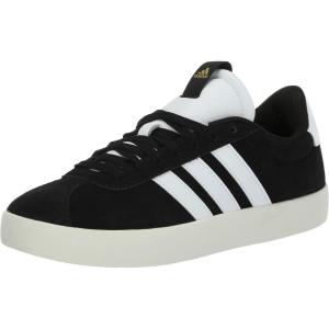imageadidas Womens VL Court 30 SneakerBlackWhiteGold Metallic