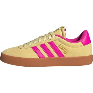 imageadidas Womens VL Court 30 SneakerPowder YellowShock PinkGold Metallic