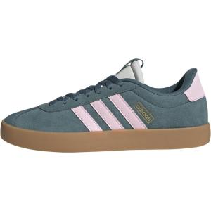 imageadidas Womens VL Court 30 SneakerPreloved TealClear PinkGold Metallic