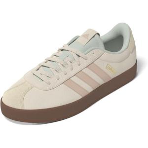 imageadidas Womens VL Court 30 SneakerWonder WhitePowder CoralLinen Green