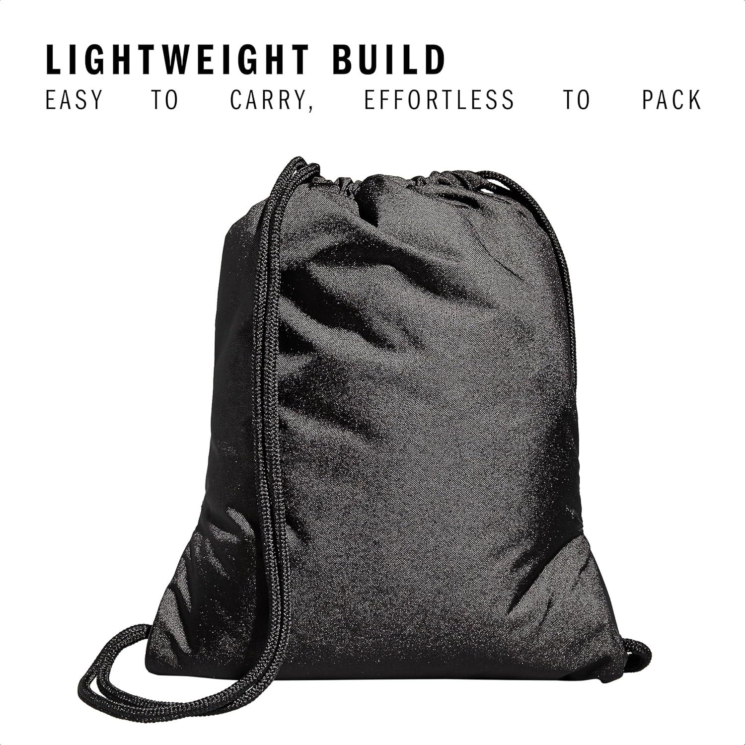 imageadidas Alliance Sackpack  Drawstring Backpack Small Bag for Men and Women Tropic BloomClear Pink One SizeBlack
