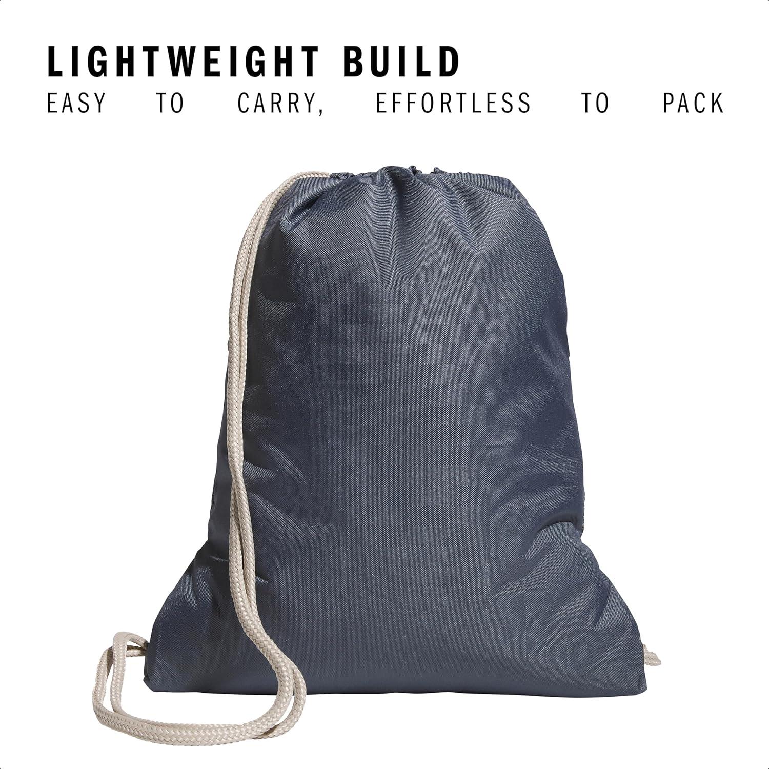 imageadidas Alliance Sackpack  Drawstring Backpack Small Bag for Men and Women Tropic BloomClear Pink One SizeCamouflage Wonder BeigeOnix GreyAlumina Beige20