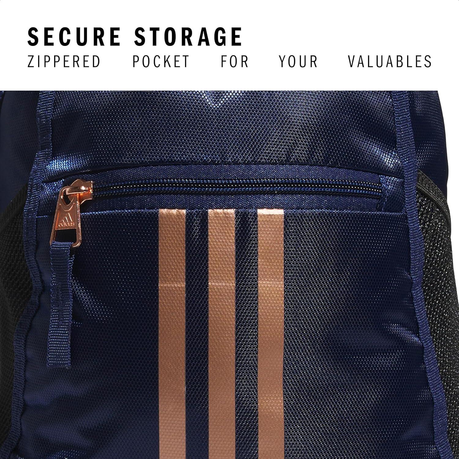 imageadidas Alliance Sackpack  Drawstring Backpack Small Bag for Men and Women Tropic BloomClear Pink One SizeDark BlueRose Gold20