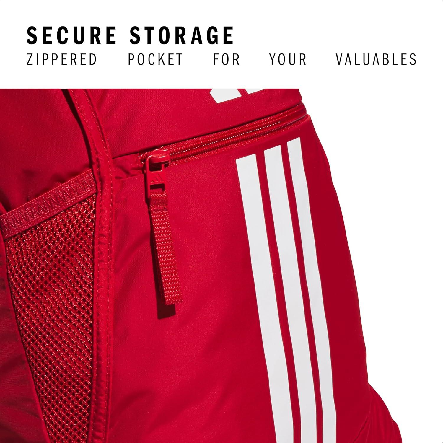 imageadidas Alliance Sackpack  Drawstring Backpack Small Bag for Men and Women Tropic BloomClear Pink One SizeTeam Power Red 230