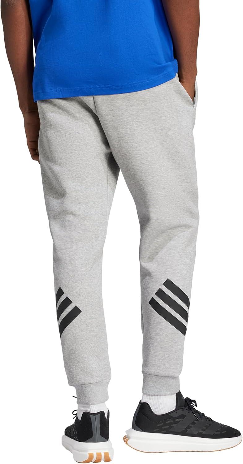 imageadidas Mens Future Icons 3Stripes PantsMedium Grey Heather