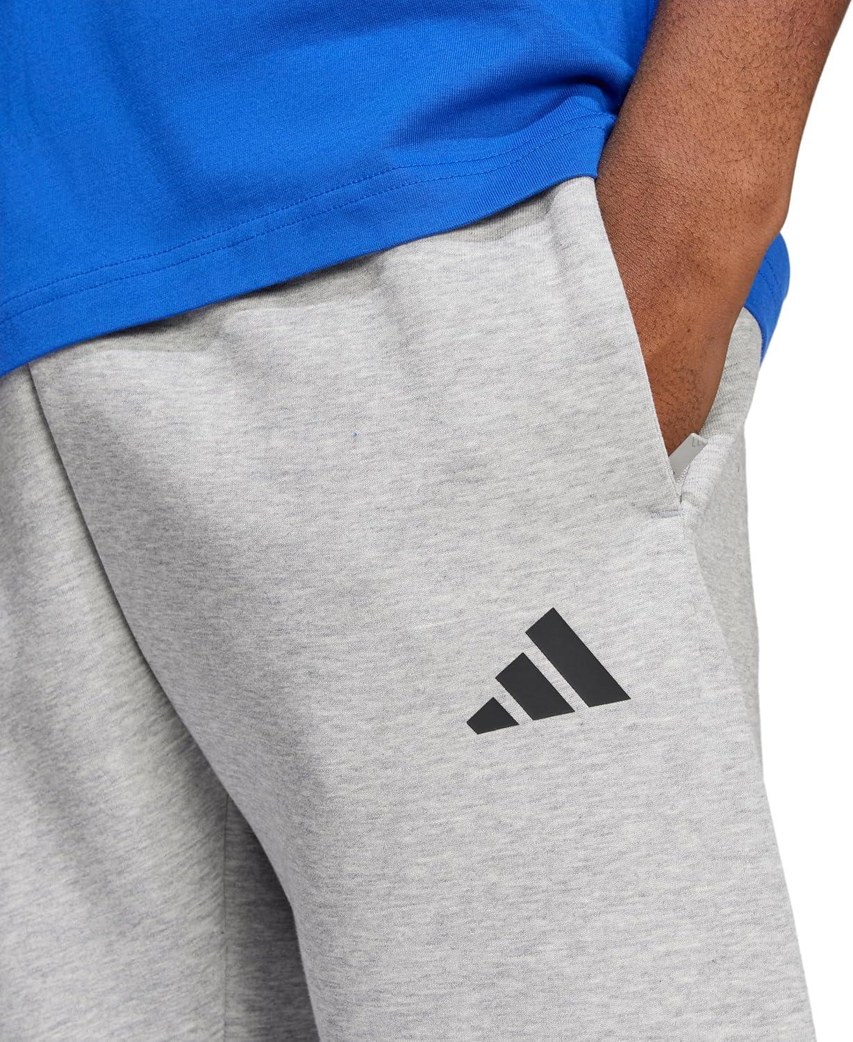 imageadidas Mens Future Icons 3Stripes PantsMedium Grey Heather