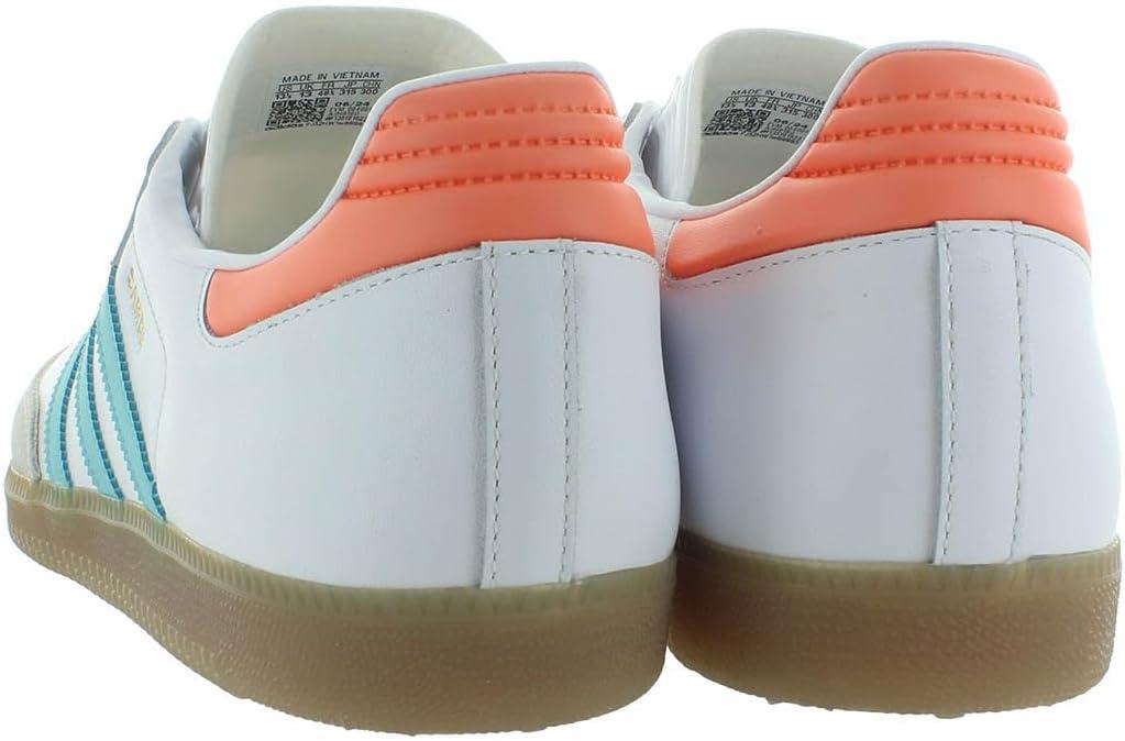 imageadidas UnisexAdult Samba IndoorFootwear WhiteEasy MintGumwhite
