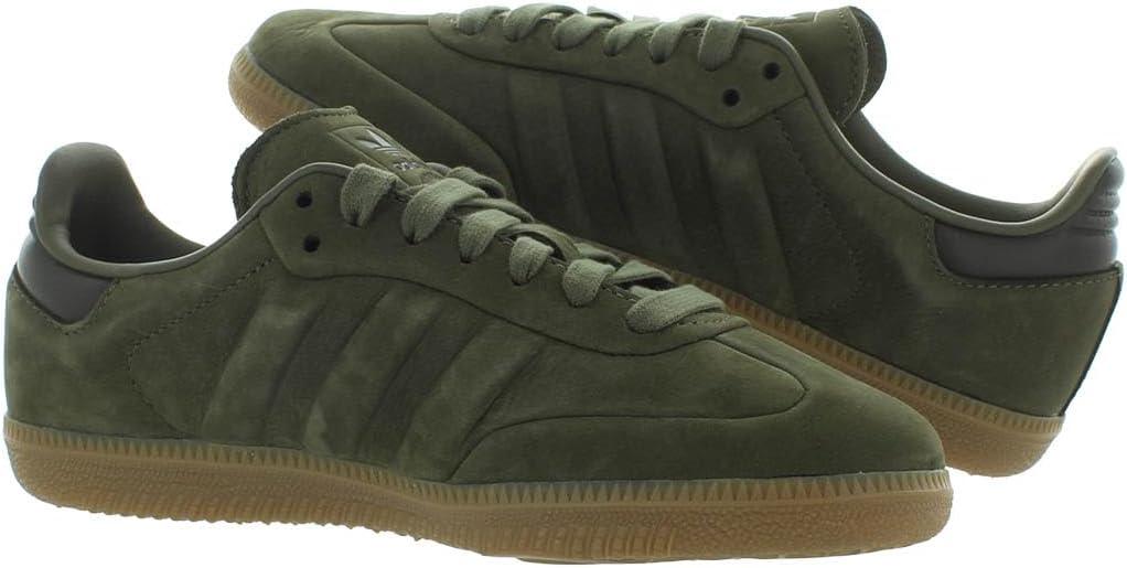 imageadidas UnisexAdult Samba IndoorOliveOliveBrown