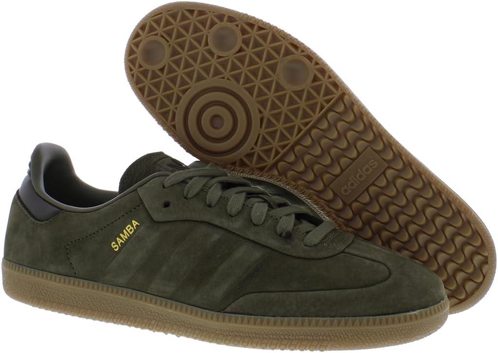 imageadidas UnisexAdult Samba IndoorOliveOliveBrown