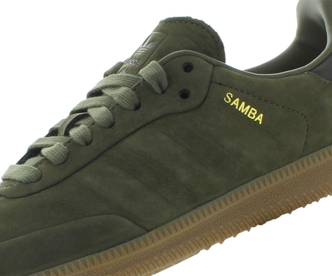 imageadidas UnisexAdult Samba IndoorOliveOliveBrown